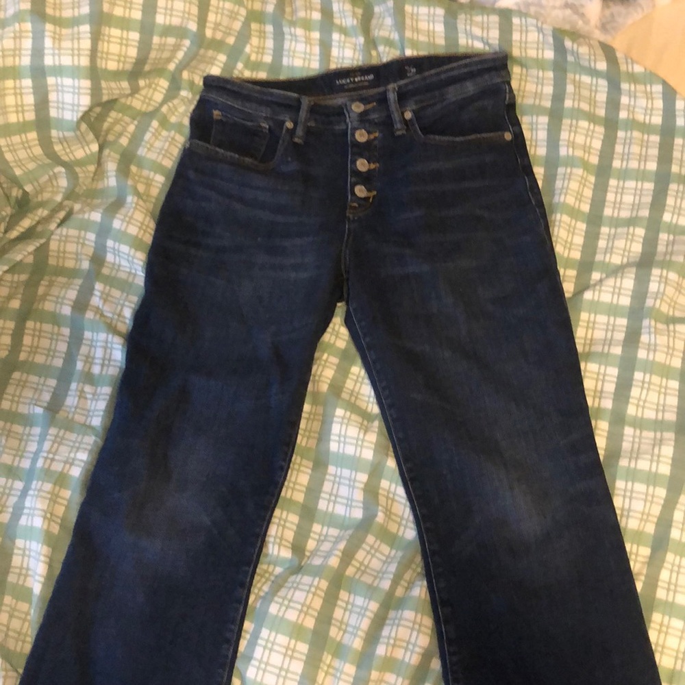 Lucky brand 10/30, Ava crop mini boot cut